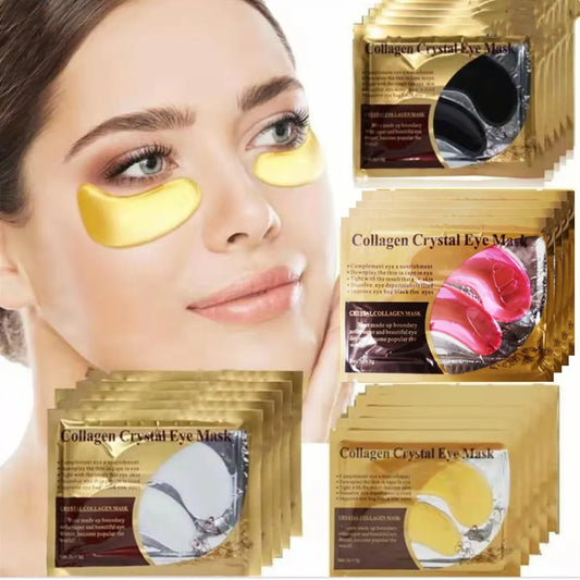 Gold Collagen Under Eye Masks – 10 Pairs | Hydrating, Firming & Brightening Eye Patches for Tired Eyes & Puffiness