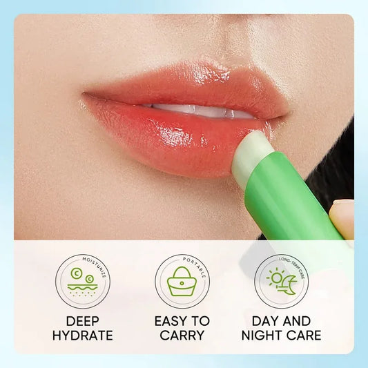 Aloe Vera Lip Balm – Ultra-Hydrating, Soothing & Repairing Stick for Dry, Cracked Lips | 98% Natural & Gentle Formula