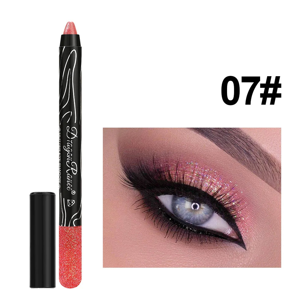 Metallic Glitter Eyeshadow Stick – Long-Lasting Cream Pencil for Bold, Shimmering Eye Looks