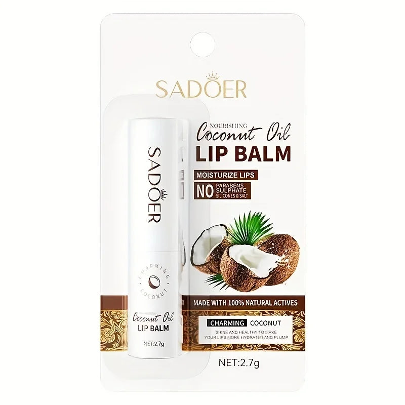 Coconut Oil Lip Balm – Deep Nourishment & Long-Lasting Moisture for Soft, Smooth Lips
