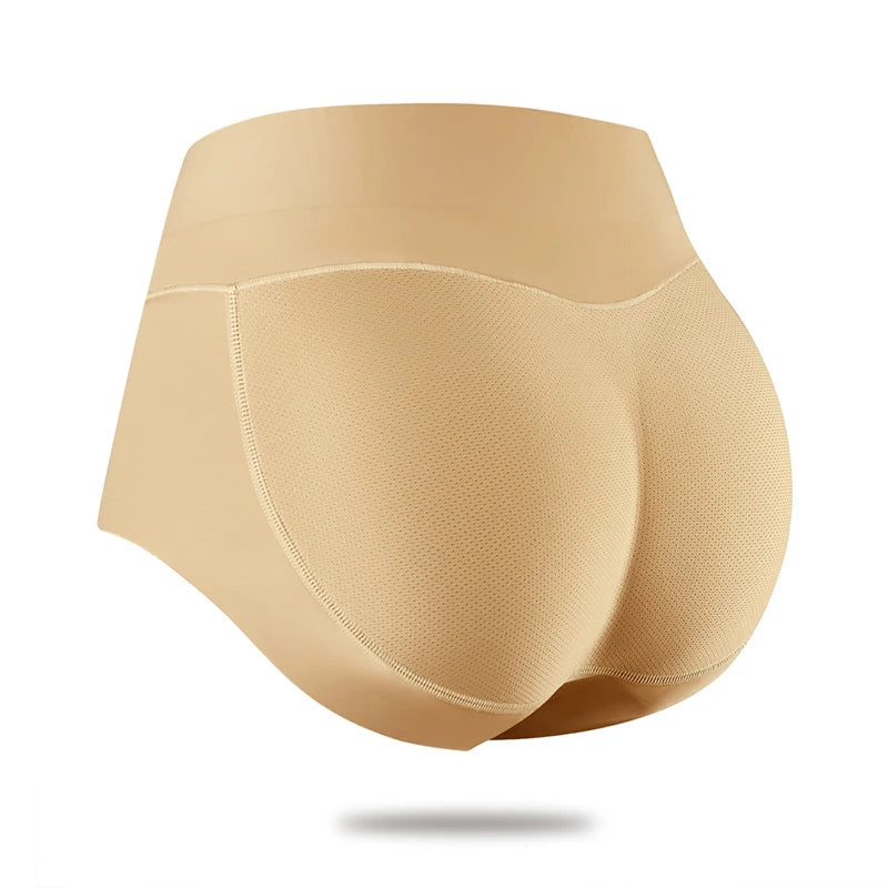 Seamless Butt Lifter Shaping Panties – Padded Hip Enhancer for a Curvier Silhouette