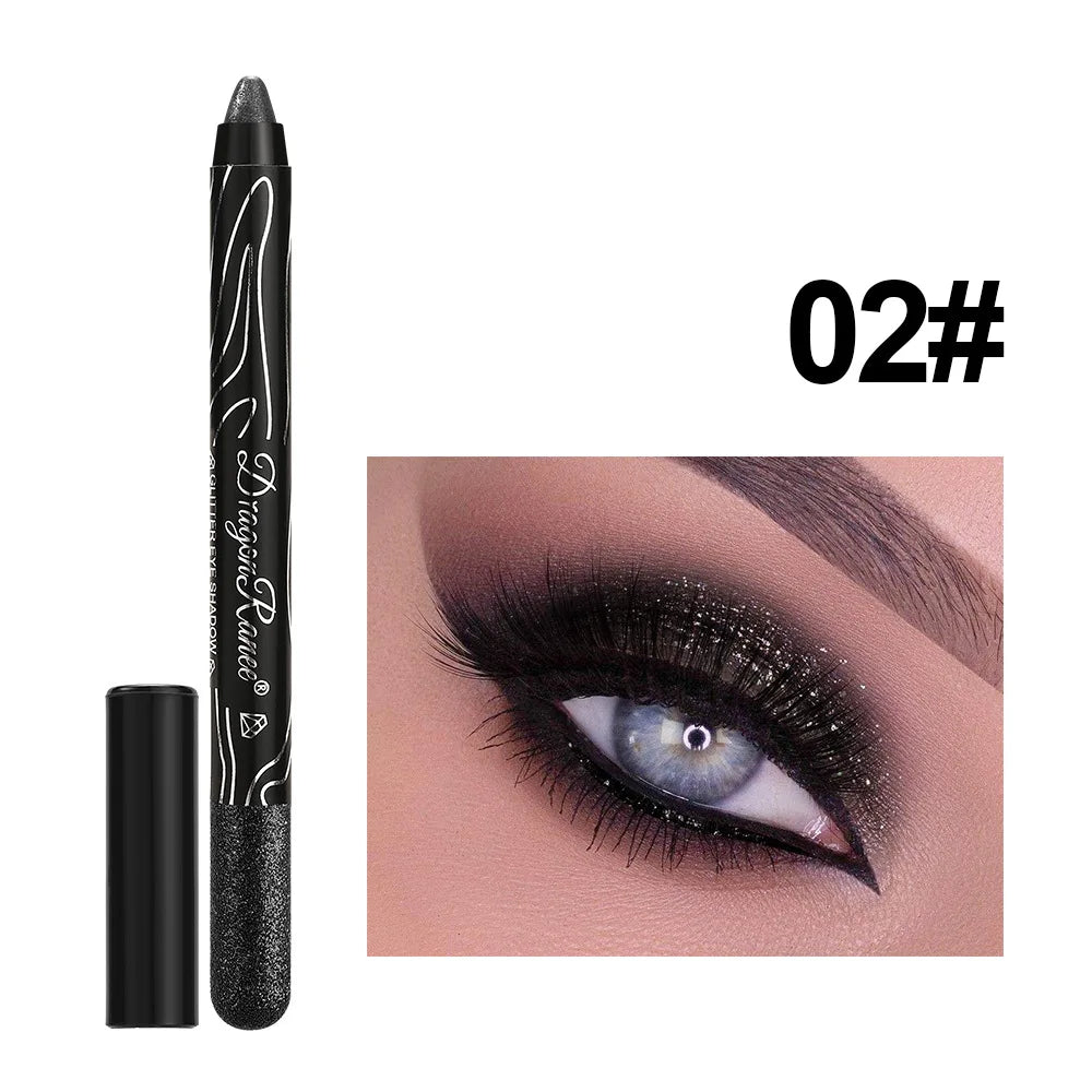 Metallic Glitter Eyeshadow Stick – Long-Lasting Cream Pencil for Bold, Shimmering Eye Looks