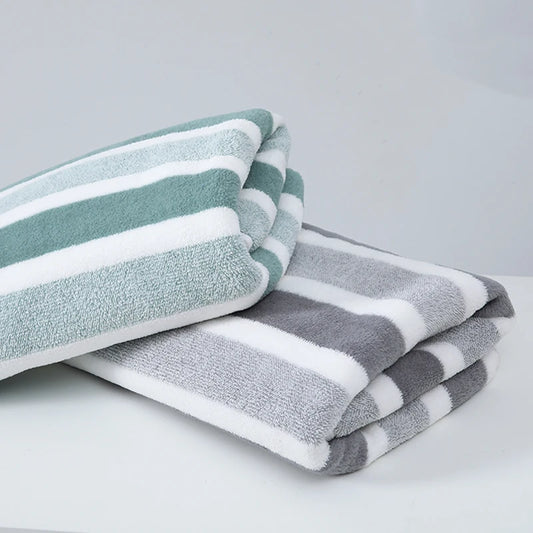 Luxury Thickened Cotton Bath Towel – Ultra Soft, Quick-Dry & Highly Absorbent (70x130cm)