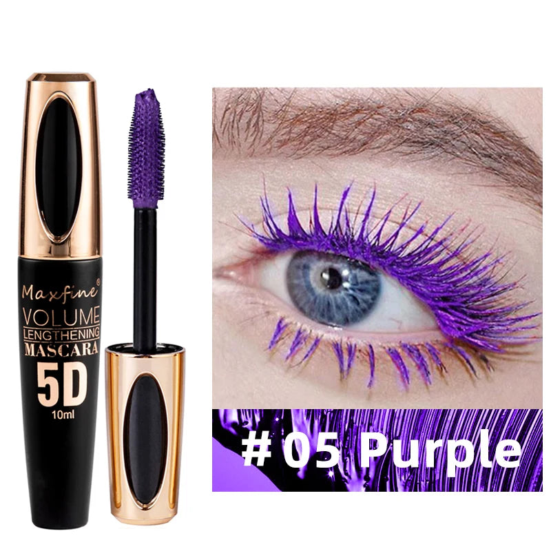 5D Silk Volume Mascara – Dramatic Length, Waterproof Wear & Intense Black Finish