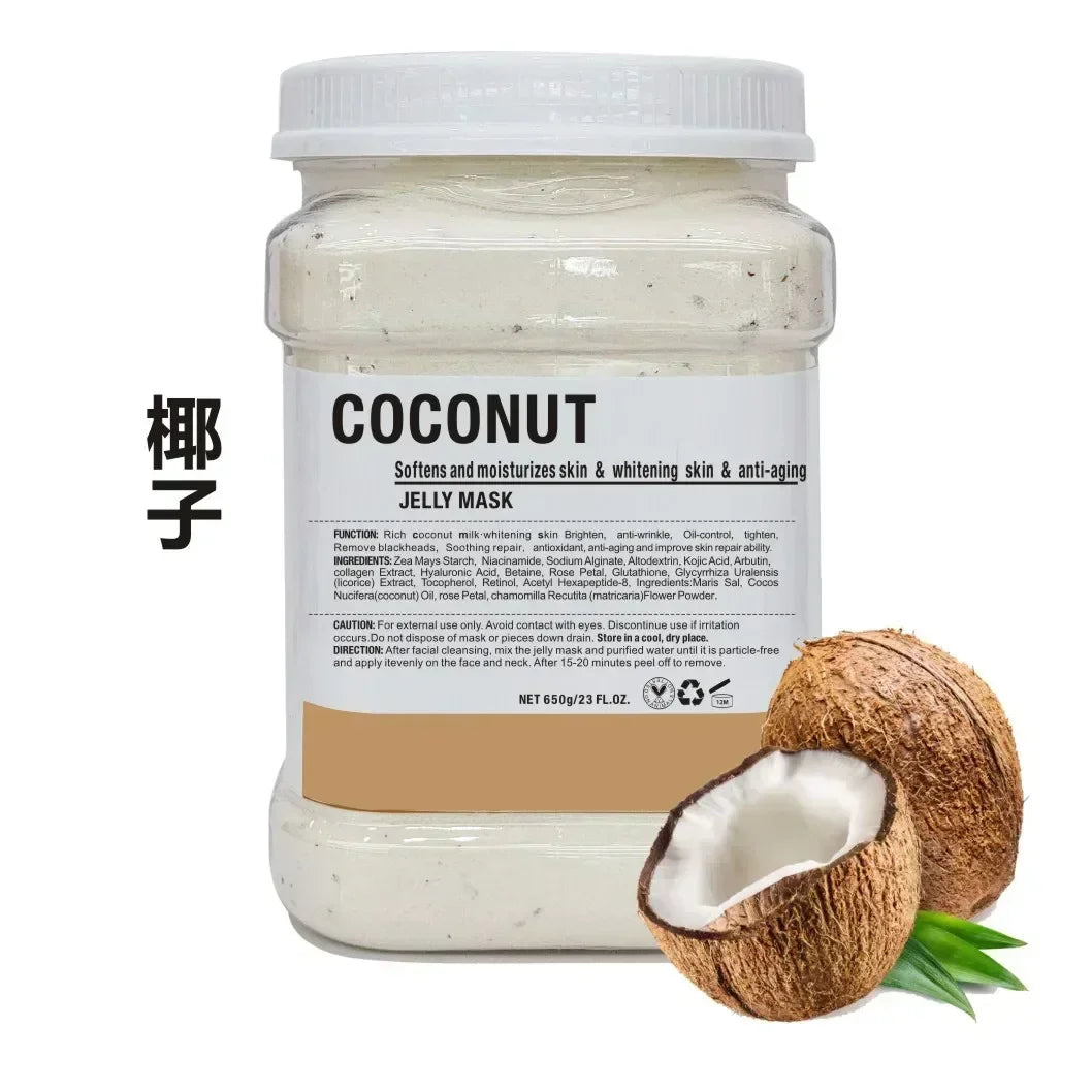 24K Gold Jelly Mask Powder – 500g / 650g Bulk Spa-Grade Hydration & Glow