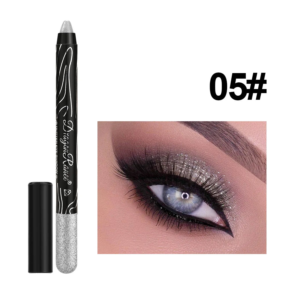 Metallic Glitter Eyeshadow Stick – Long-Lasting Cream Pencil for Bold, Shimmering Eye Looks