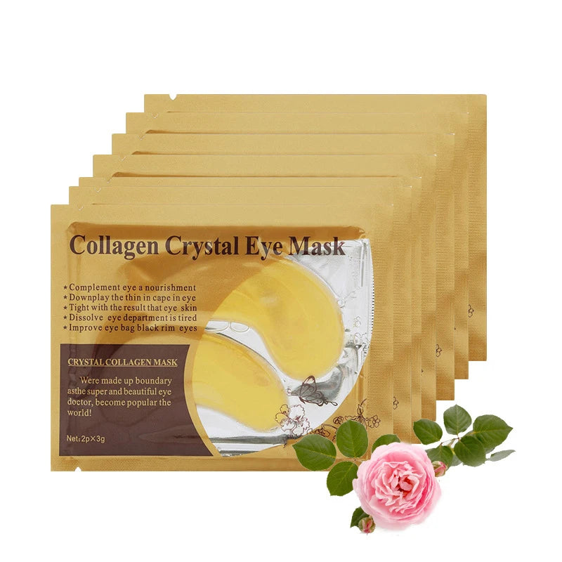 Gold Collagen Under Eye Masks – 10 Pairs | Hydrating, Firming & Brightening Eye Patches for Tired Eyes & Puffiness