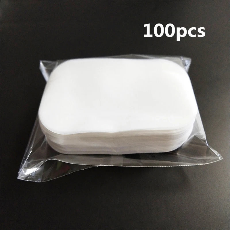 40/60/100pcs Portable Soap Paper Sheets – Travel-Friendly Foaming Hand Wash Tabs for On-the-Go Hygiene