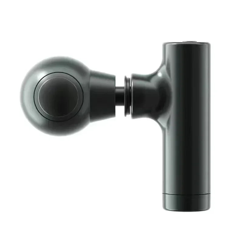 Mini LCD Massage Gun – 6-Head Portable Deep Tissue Massager for Neck, Back & Body Relief