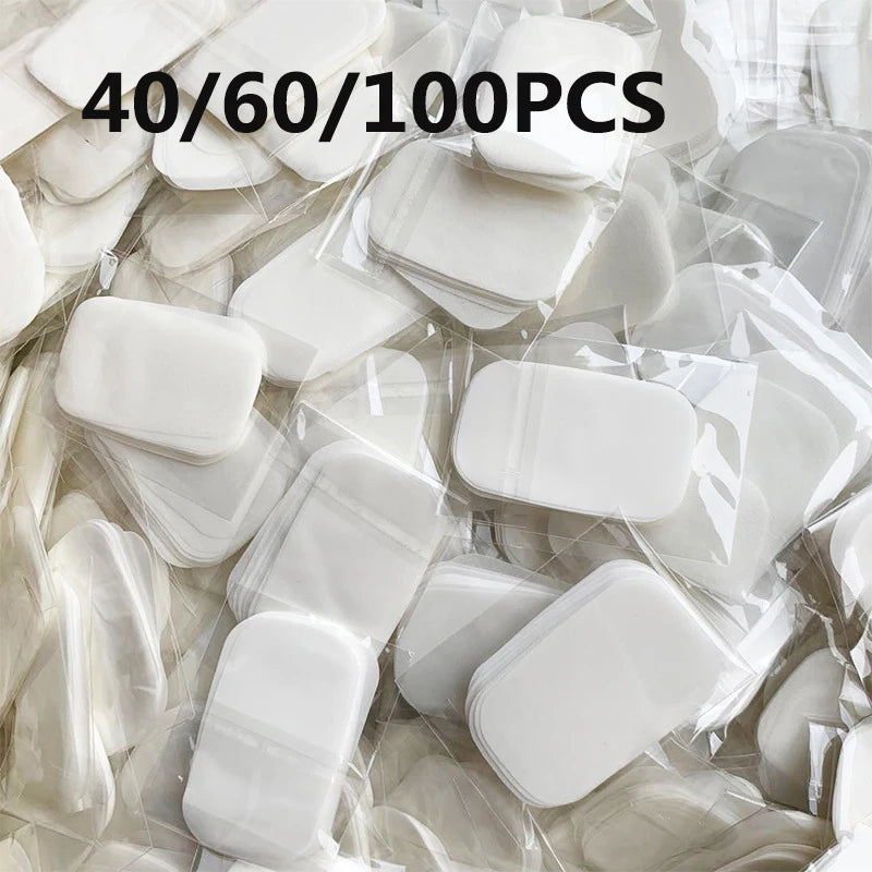 40/60/100pcs Portable Soap Paper Sheets – Travel-Friendly Foaming Hand Wash Tabs for On-the-Go Hygiene