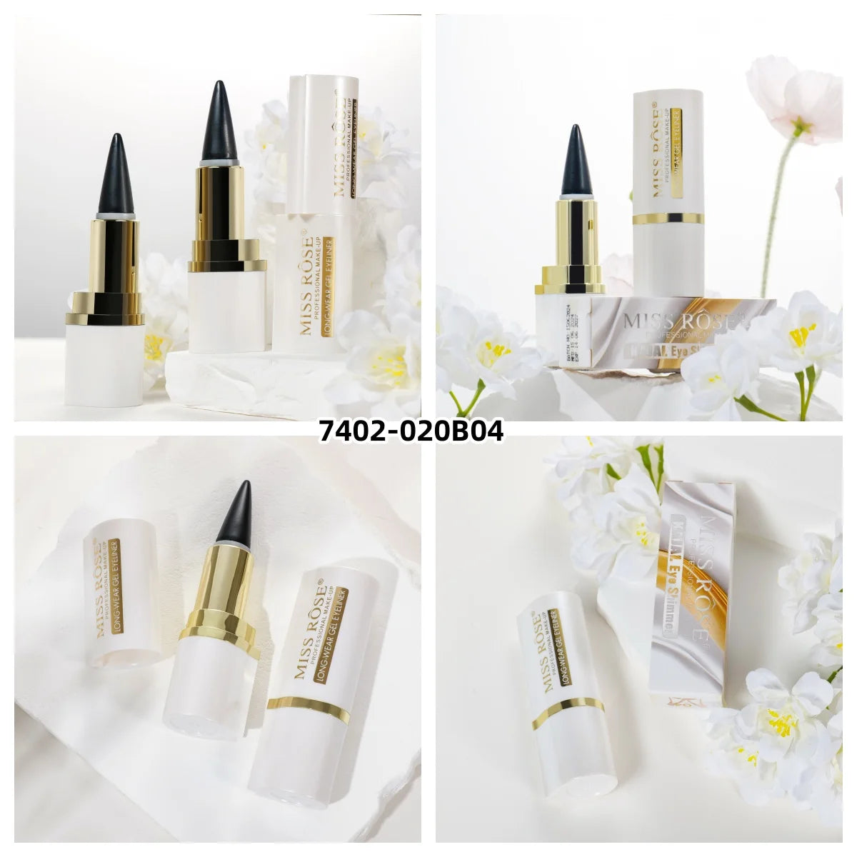 Miss Rose Creamy Eyeliner Stick – Bold, Sweat-Proof, Long-Lasting & Easy Glide Formula