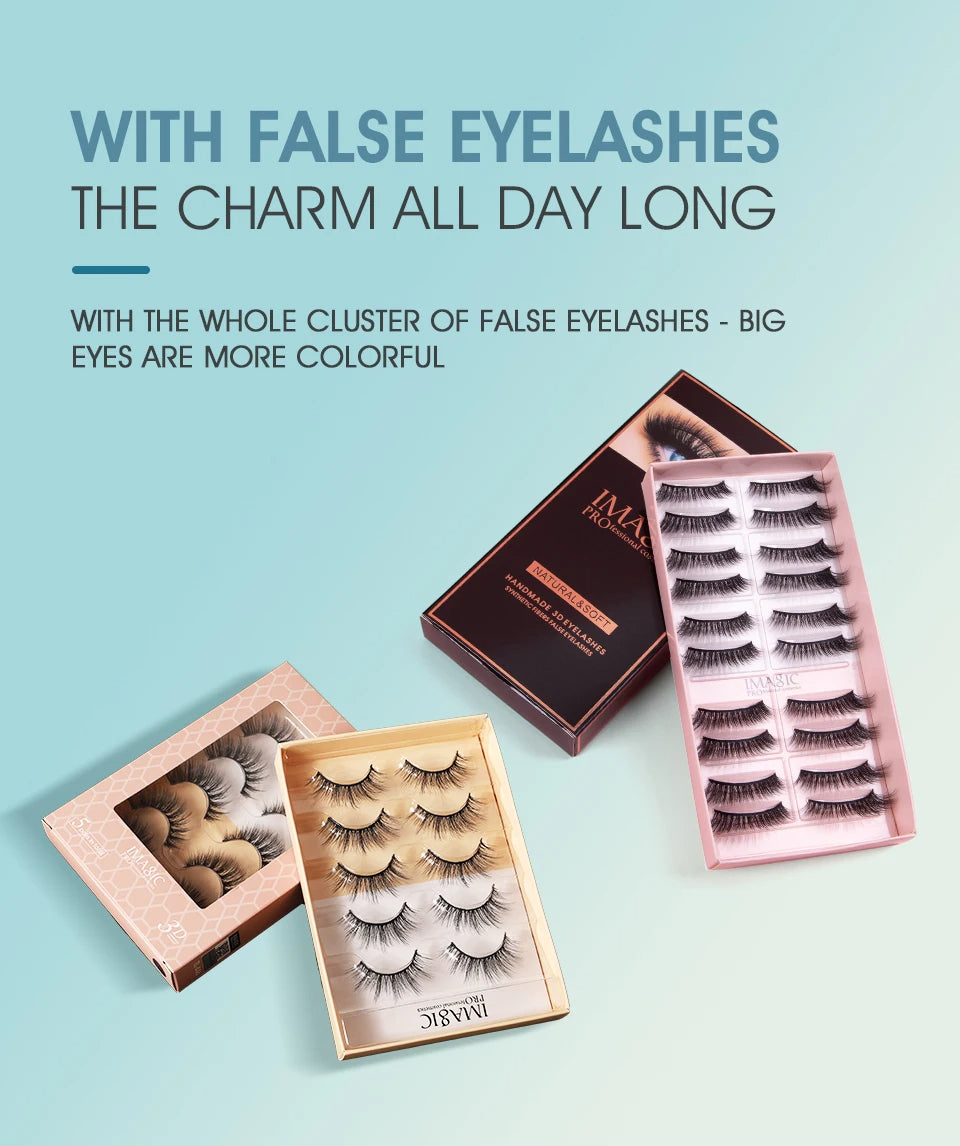 IMAGIC 5ml Lash Adhesive – Waterproof, Fast-Drying & Long-Lasting False Eyelash Glue (No Irritation)