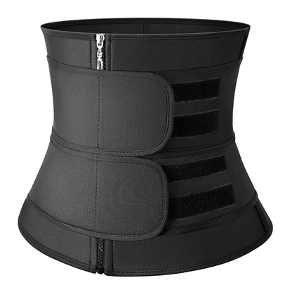 Qtree Plus Size Waist Trainer – Sweat Belt Corset for Slimming, Shaping & Workout Support