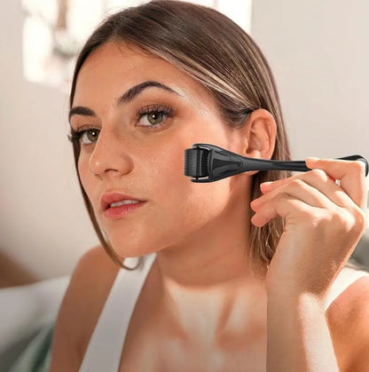 540-Needle Derma Roller – Microneedling Tool for Beard Growth, Hair Regrowth & Skin Rejuvenation