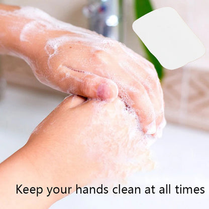 40/60/100pcs Portable Soap Paper Sheets – Travel-Friendly Foaming Hand Wash Tabs for On-the-Go Hygiene