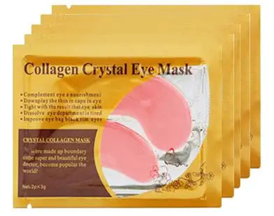 Gold Collagen Under Eye Masks – 10 Pairs | Hydrating, Firming & Brightening Eye Patches for Tired Eyes & Puffiness