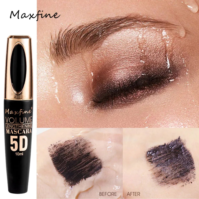 5D Silk Volume Mascara – Dramatic Length, Waterproof Wear & Intense Black Finish