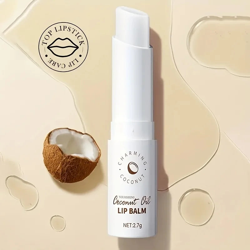 Coconut Oil Lip Balm – Deep Nourishment & Long-Lasting Moisture for Soft, Smooth Lips