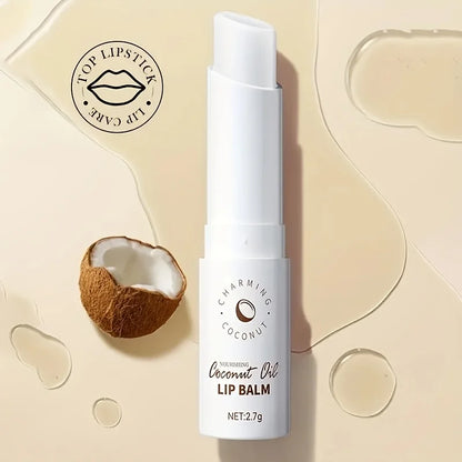 Coconut Oil Lip Balm – Deep Nourishment & Long-Lasting Moisture for Soft, Smooth Lips