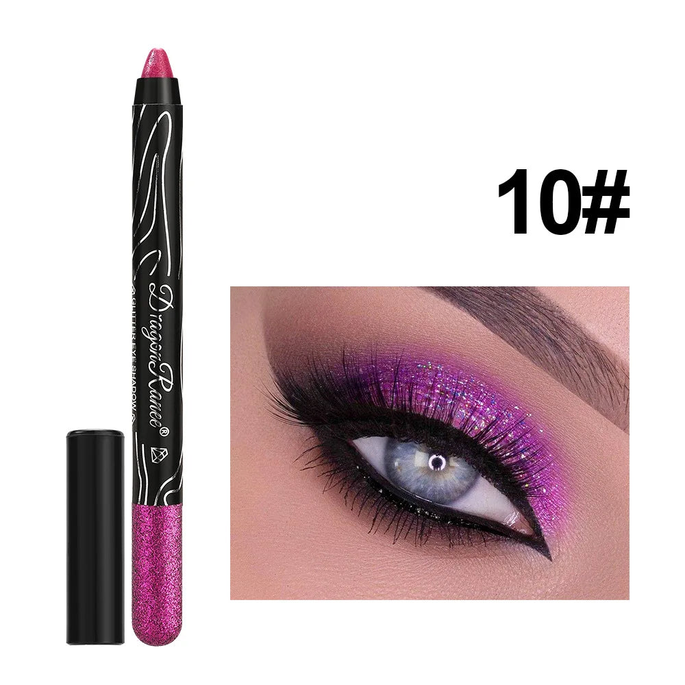Metallic Glitter Eyeshadow Stick – Long-Lasting Cream Pencil for Bold, Shimmering Eye Looks