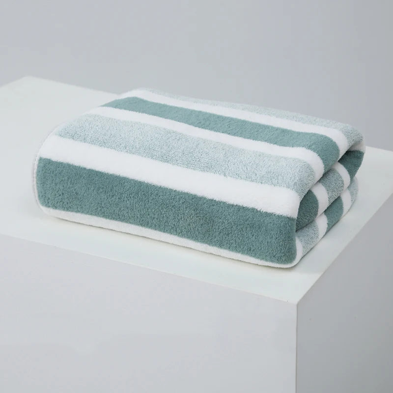 Luxury Thickened Cotton Bath Towel – Ultra Soft, Quick-Dry & Highly Absorbent (70x130cm)