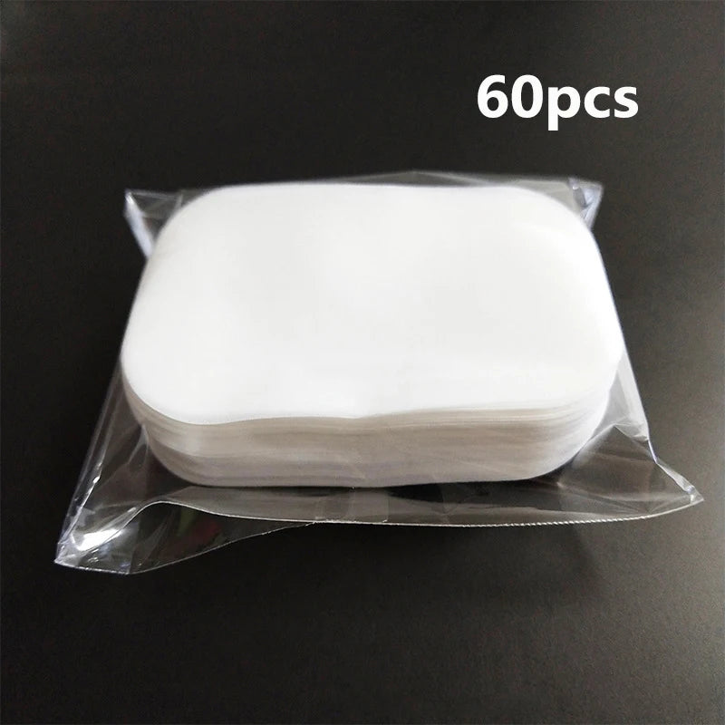 40/60/100pcs Portable Soap Paper Sheets – Travel-Friendly Foaming Hand Wash Tabs for On-the-Go Hygiene