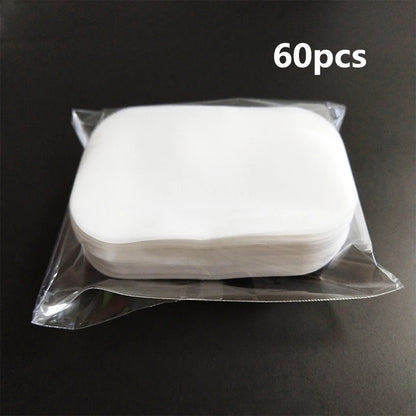 40/60/100pcs Portable Soap Paper Sheets – Travel-Friendly Foaming Hand Wash Tabs for On-the-Go Hygiene