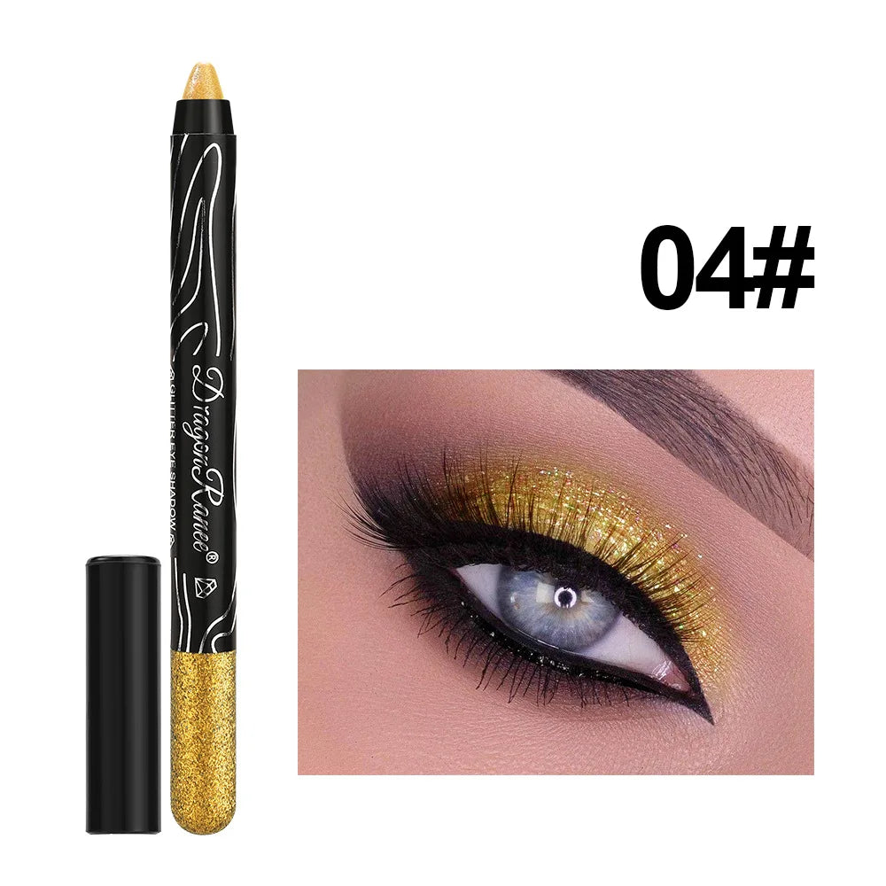 Metallic Glitter Eyeshadow Stick – Long-Lasting Cream Pencil for Bold, Shimmering Eye Looks