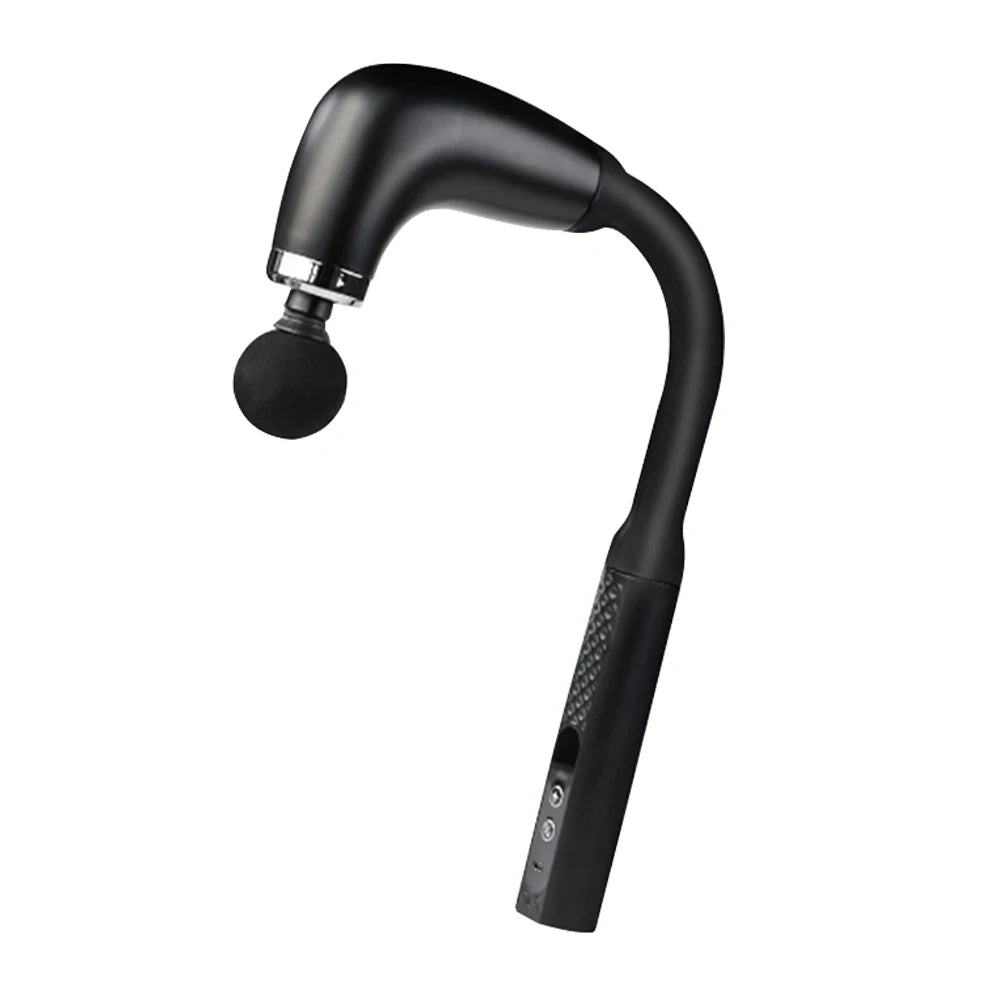 Extended Handle Fascia Gun – Self-Use Deep Tissue Massager for Back, Neck & Shoulders