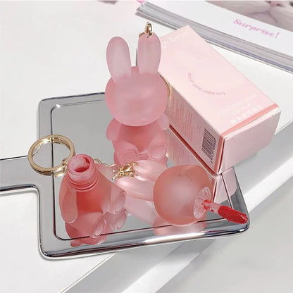 Gege Bear Bunny Lip Glaze – Velvet Matte Lip Clay with Long-Lasting Colour & Adorable Packaging