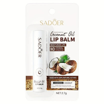 Coconut Oil Lip Balm – Deep Nourishment & Long-Lasting Moisture for Soft, Smooth Lips