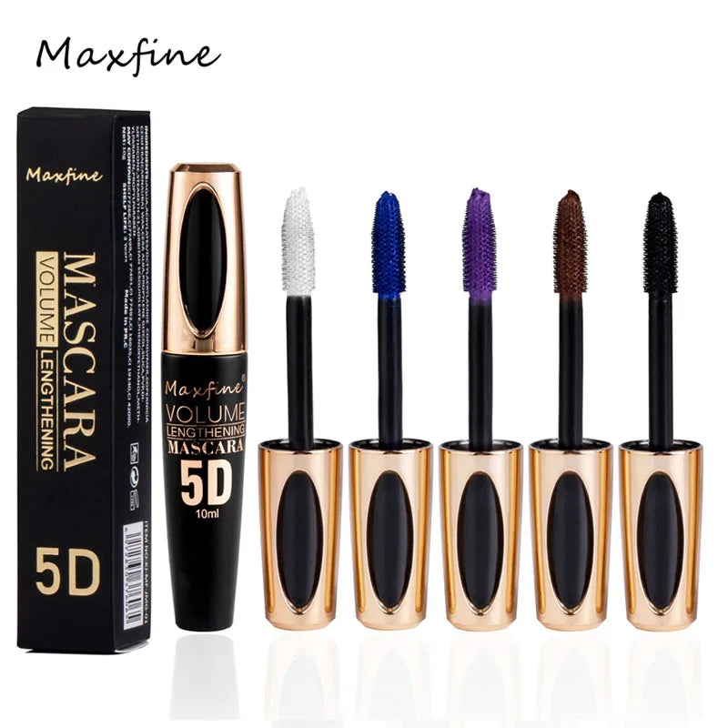 5D Silk Volume Mascara – Dramatic Length, Waterproof Wear & Intense Black Finish