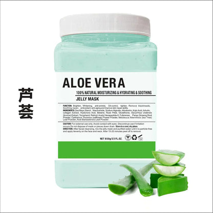 24K Gold Jelly Mask Powder – 500g / 650g Bulk Spa-Grade Hydration & Glow