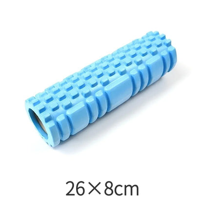 Foam Massage Roller – Hollow Grid Yoga Column for Deep Tissue Muscle Relief & Recovery