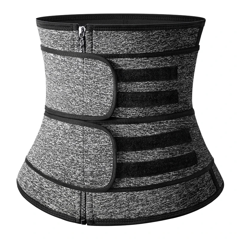 Qtree Plus Size Waist Trainer – Sweat Belt Corset for Slimming, Shaping & Workout Support
