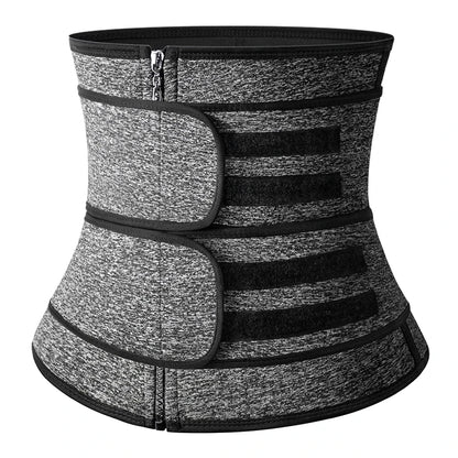 Qtree Plus Size Waist Trainer – Sweat Belt Corset for Slimming, Shaping & Workout Support