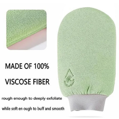Exfoliating Spa Bath Gloves – Deep Body Scrub Mitts for Smooth, Radiant Skin | Reusable Shower & Massage Gloves