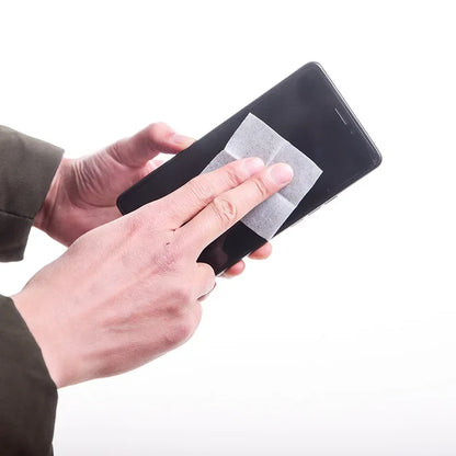 100pcs Antibacterial Alcohol Wipes – 75% Ethyl Cotton Pads for Skin, Surfaces & Tech | Sterile & Travel-Friendly