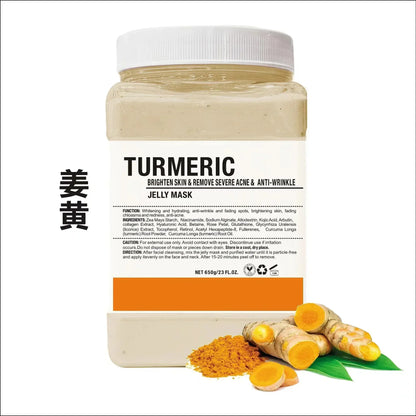 24K Gold Jelly Mask Powder – 500g / 650g Bulk Spa-Grade Hydration & Glow