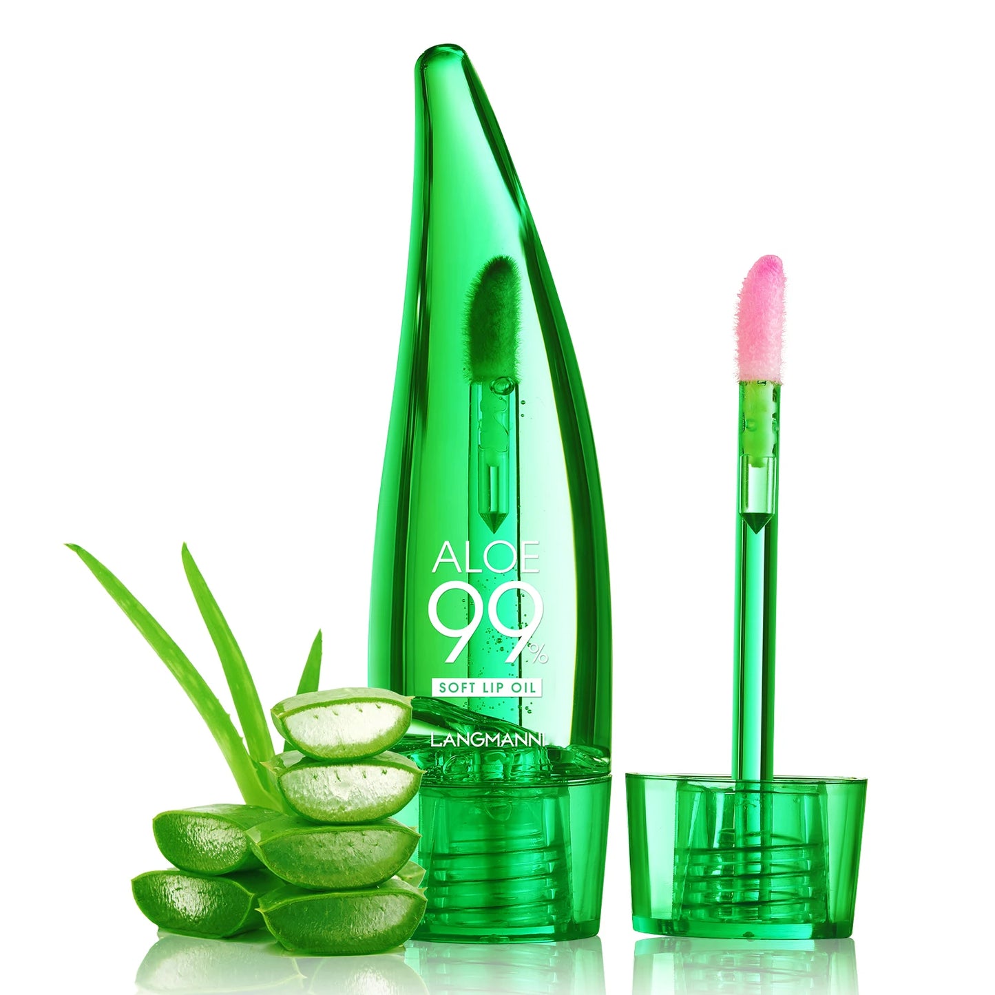 Aloe Vera Colour-Changing Lip Oil – Temperature-Activated Gloss for Soft, Rosy, Hydrated Lips