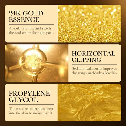 24K Gold Hyaluronic Eye Cream – Brightens Dark Circles & Firms Under-Eye Bags