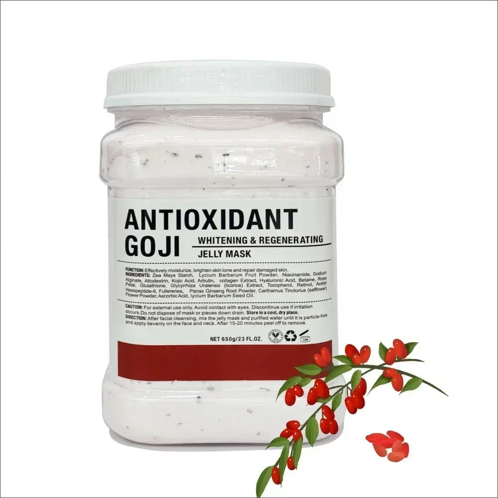 24K Gold Jelly Mask Powder – 500g / 650g Bulk Spa-Grade Hydration & Glow