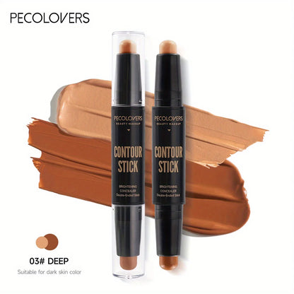2-in-1 Contour & Highlight Stick – Dual-Ended Cream Concealer for Sculpted Nose, Cheeks & Jawline
