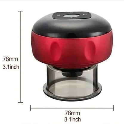 Smart Cupping Therapy Massager – Electric Heating Vacuum Scraper for Back, Neck & Arm Relief