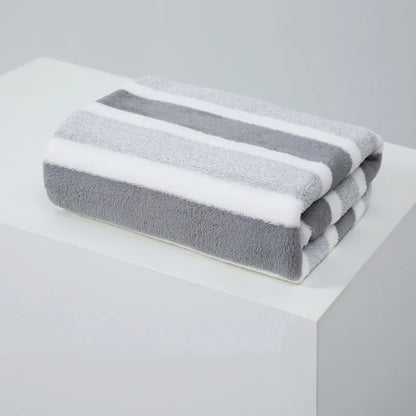 Luxury Thickened Cotton Bath Towel – Ultra Soft, Quick-Dry & Highly Absorbent (70x130cm)