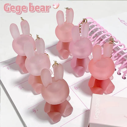 Gege Bear Bunny Lip Glaze – Velvet Matte Lip Clay with Long-Lasting Colour & Adorable Packaging