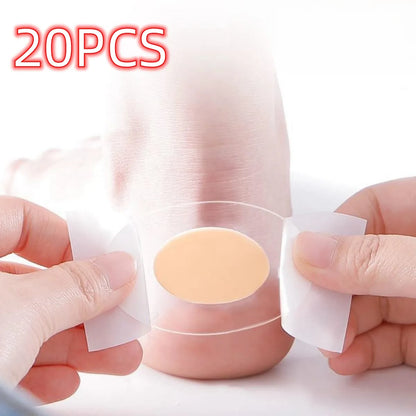 20/30pcs Invisible Gel Heel Pads – Blister Prevention & Cushioned Foot Protection for All Shoes