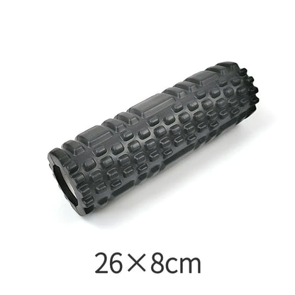 Foam Massage Roller – Hollow Grid Yoga Column for Deep Tissue Muscle Relief & Recovery